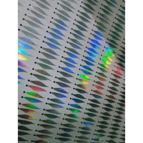 STICKER SIRIP IKAN HOLOGRAM 26 Pasang 52 PCS