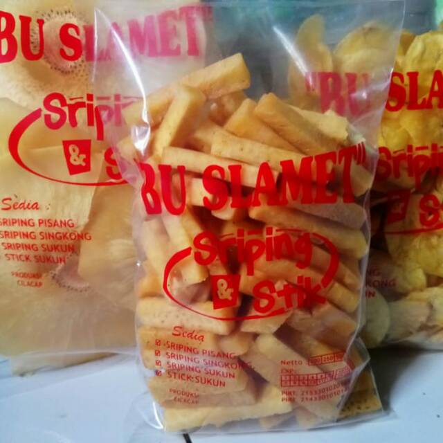 

Premium stick sukun 250gr (sdh terdaftar di MUI)