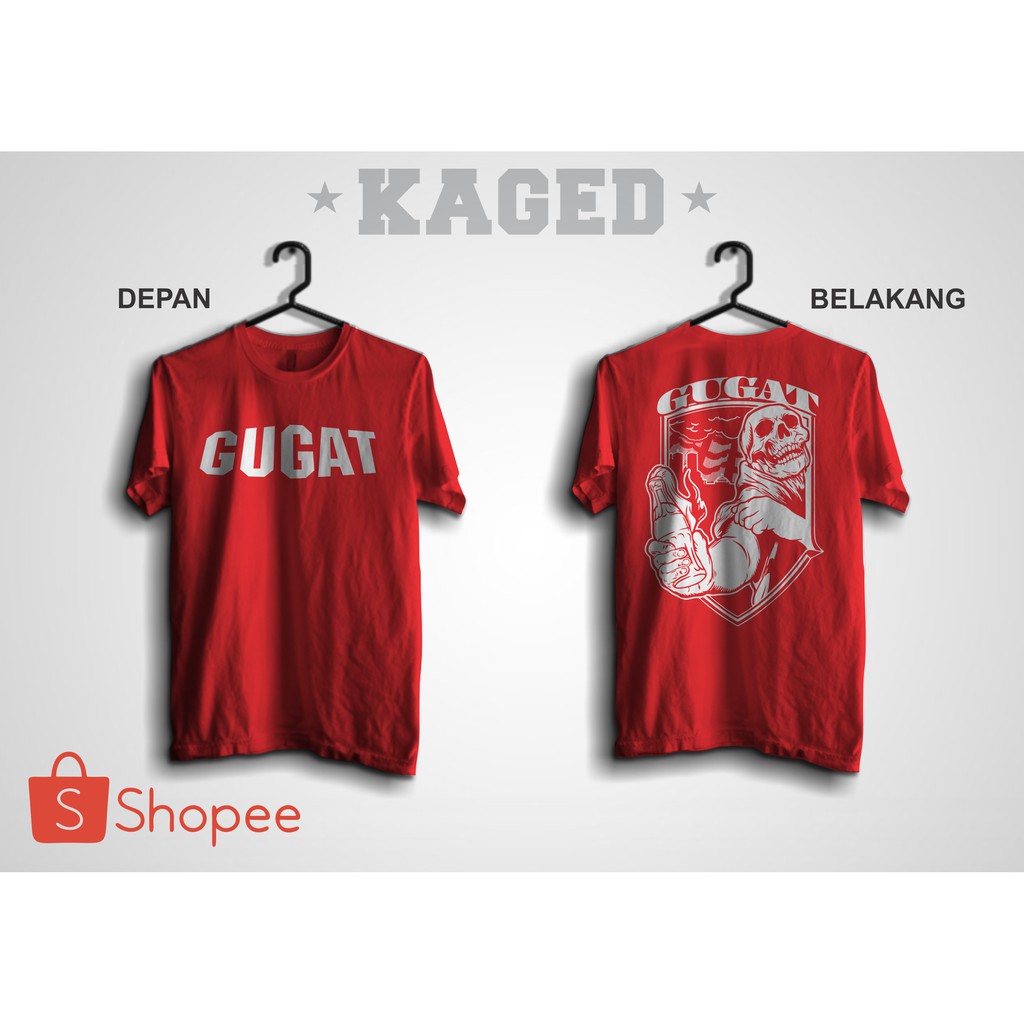 Kaos Band Gugat Kaos Gugat Kaos Band Hardcode Kaos Musik Kaos Band Bandung #WARNAMERAH