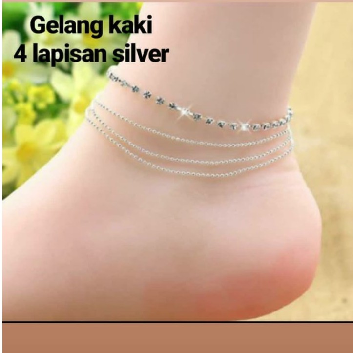 NunuLisaTan - Jakarta Termurah Fashion Korea Perhiasan Aksesoris Gelang Kaki Wanita Import