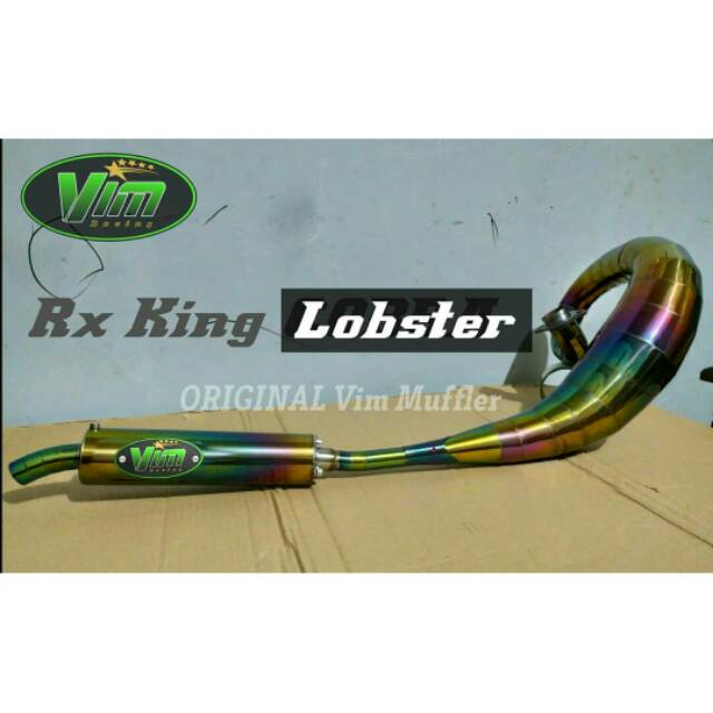 Knalpot lobster rx king rainbow. Knalpot lobster rainbow rx king. Knalpot udang rx king pelangi