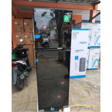 SHARP Kulkas 2 Pintu 256Liter SJ-317 MG DP/DB