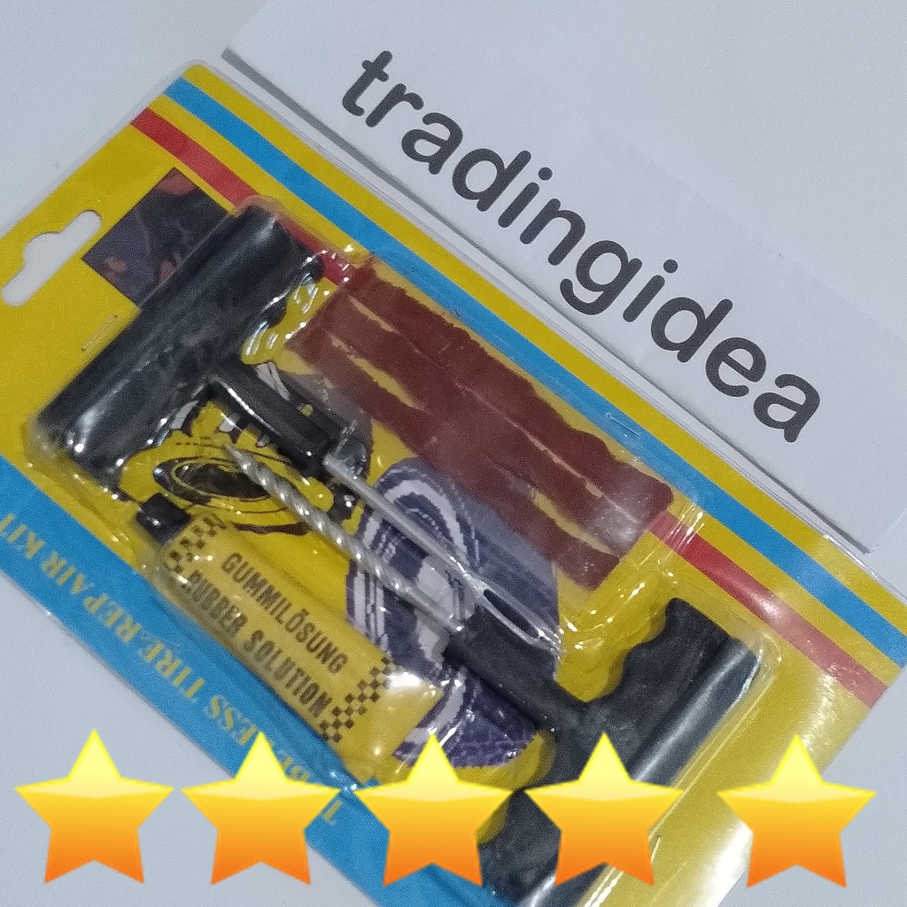 Alat Tambal Ban Tubeless Kit Ban Tubeless