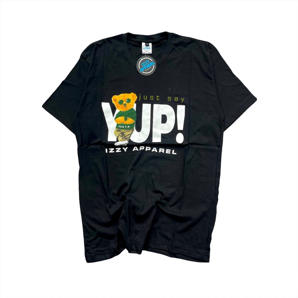 KAOS UNIQLO X KAWS HITAM PUTIH-CRKT BEAR YUP