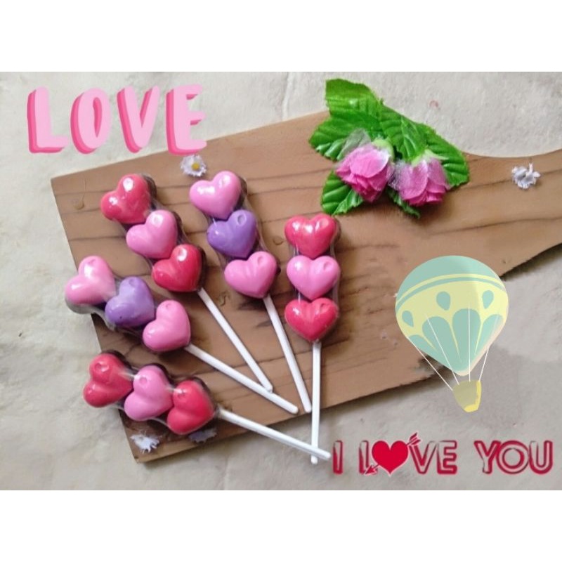 

Coklat Karakter Lolly Valentine Mozza Choco