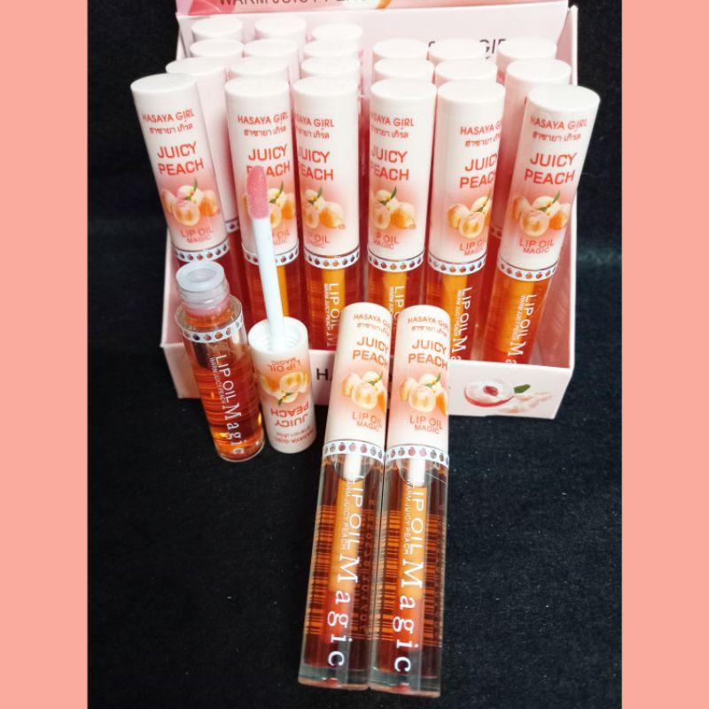 LIP OIL HASAYA GIRL JUICY PEACH H6072