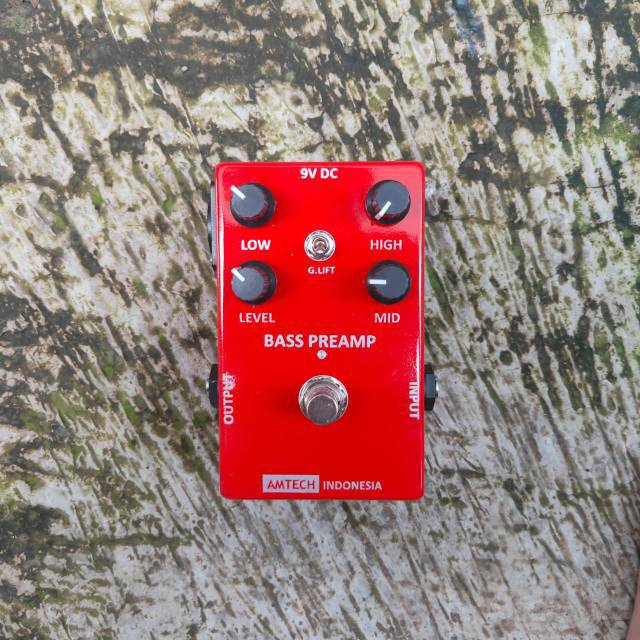 Preamp Bass DI handmade by AMTECH Indonesia basic sadowsky japan