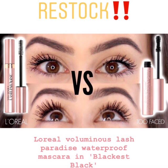 Jual L Oreal Voluminous Lash Paradise Waterproof Mascara Blackest Black Kota Semarang Florent Beauty Tokopedia