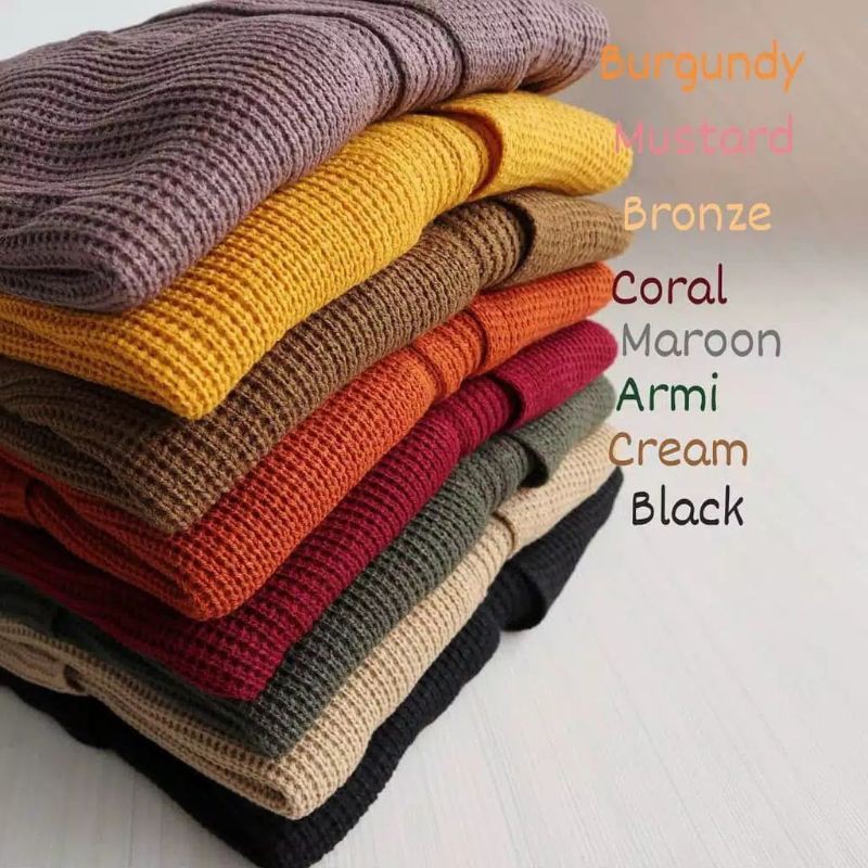 Syasweater -  LOCCY CARDY Cardigan Rajut Wanita Kardigan Tebal Oversize XL-4