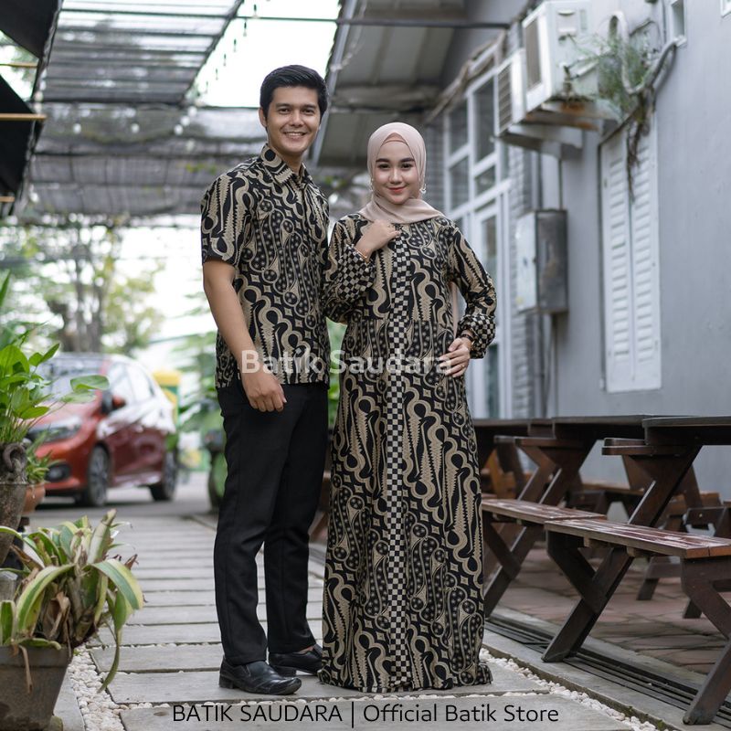 Gamis Syari Jumbo Busui Resleting Depan  Kain Katun Lengan Panjang Batik Saudara Gamis Songket Merah