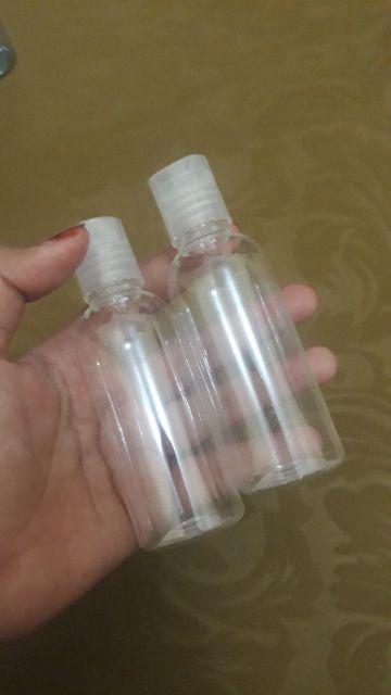 Botol Plastik Pet Tutup Press On 60 Ml Promo Minimal 30 Pcs