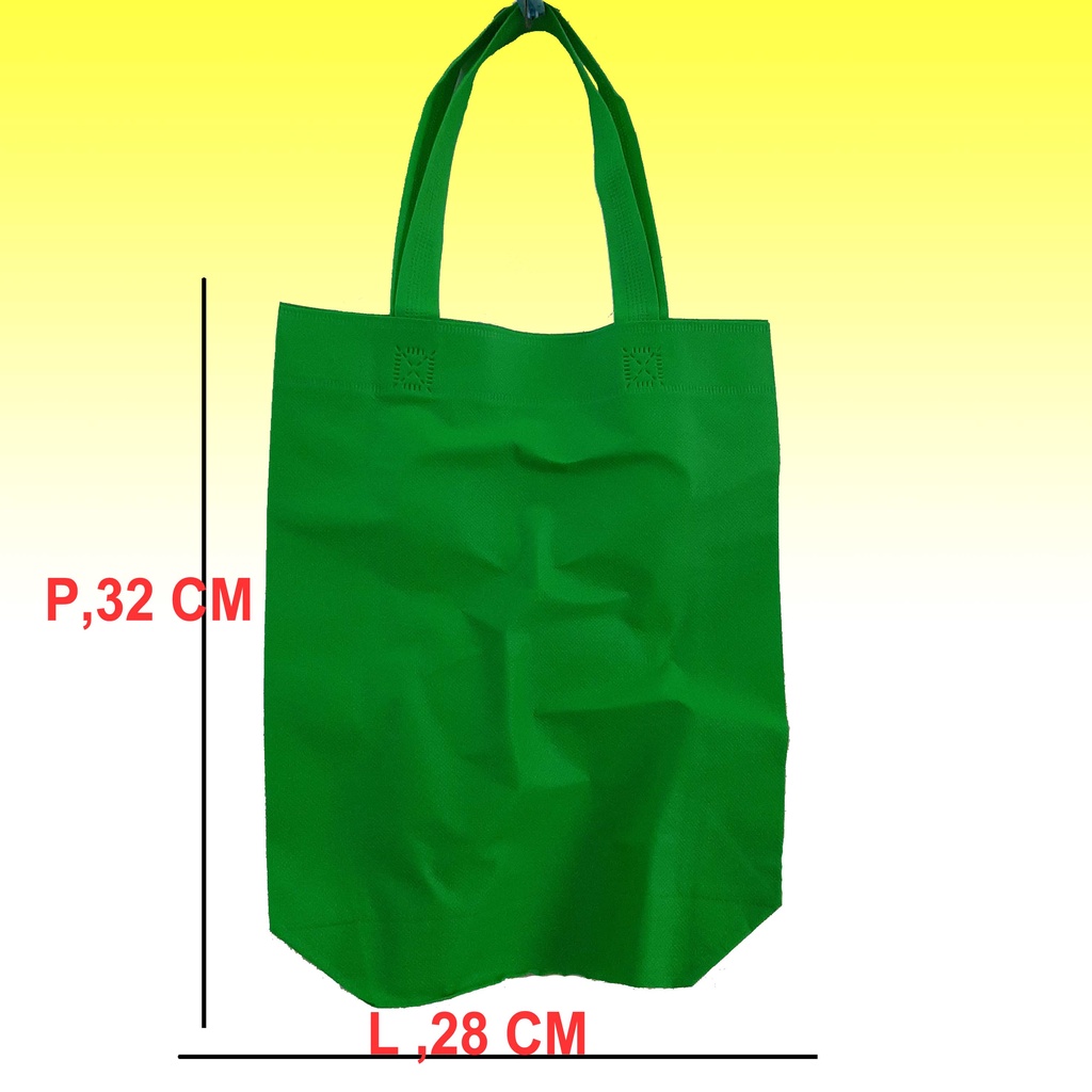 Tas Godie Tote Bag Souvenir Bungkus Kado Bahan Spunbund 6pcs