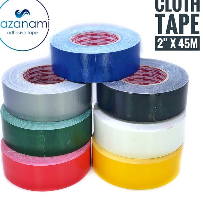 

CODE~0305>☛|⭐ LAKBAN KAIN WARNA 2" X 45M CLOTH TAPE SAZANAMI LAKBAN KAIN JUMBO⭐trims