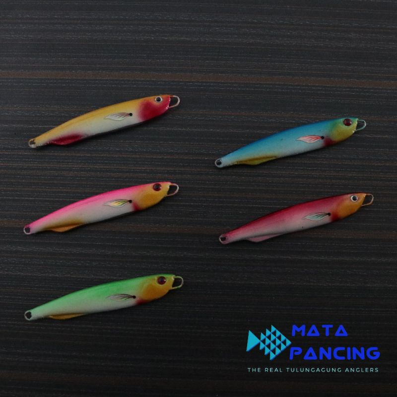 Umpan pancing metal jig CR lure duo drag cast slim 30gr 40gr 60gr gid murah