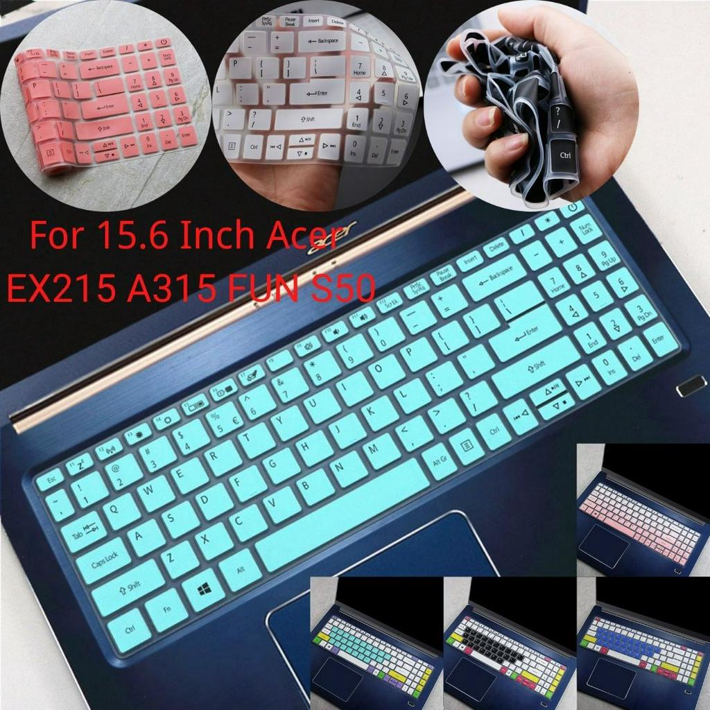 Cover Pelindung Keyboard Laptop 15.6 Inch Acer Ex215 A315 S50 Aspire 3 A315 Aspire 5 A515 Bahan Silikon Lembut Ultra Tipis