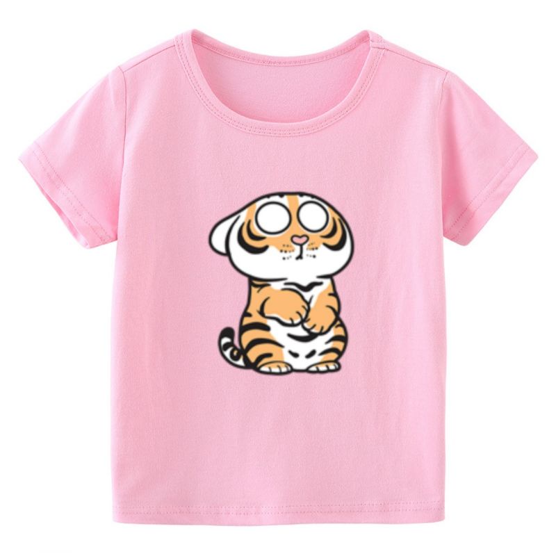 Baju Anak Gambar Harimau Lucu Kaos Oblong Anak Baju Anak Gambar Kaos Distro Anak Ideal untuk Anak Usia 2 sampai 10 Tahun