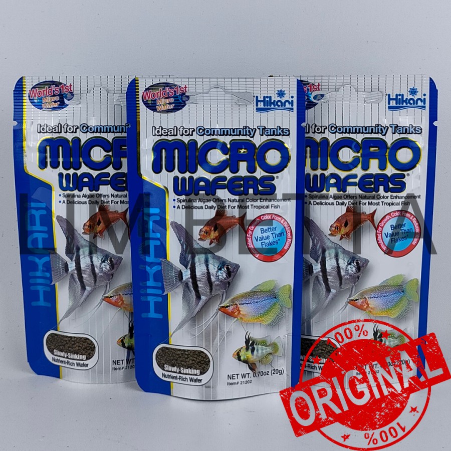 HIKARI MICRO WAFERS 20 GRAM / HIKARI TROPICAL FISH FOOD