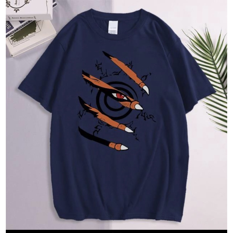 BRIGO Kaos Oversize Naruto kurama II Kaos Jumbo Size Pria &amp; Wanita II Kaos Oversize Print DTF