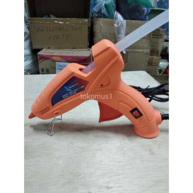 PAKET ALAT LEM TEMBAK GLUE GUN BESAR 40 WATT BONUS 5 PCS REFILL