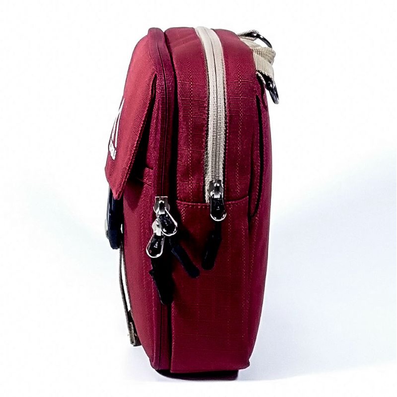 Tas selempang/slingbag pria &amp; wanita  casual maroon | Abigadu