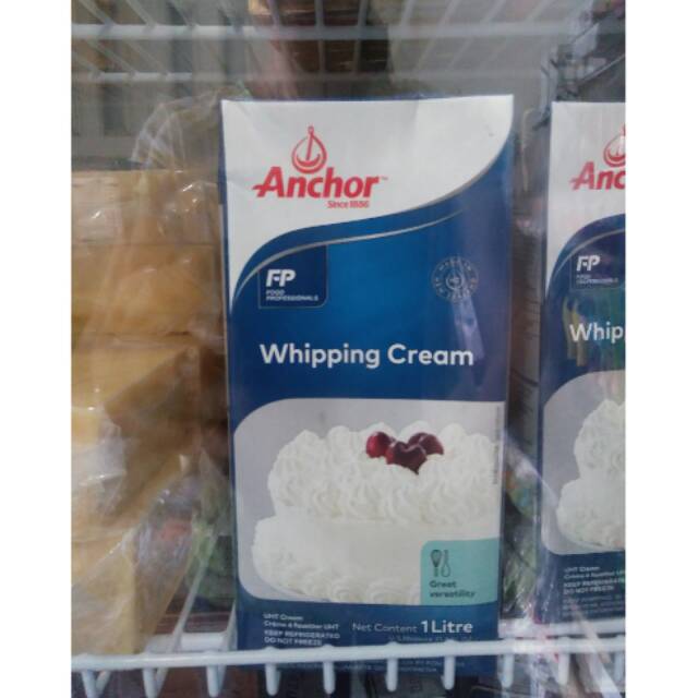 

Whipcream dairy merk anchor 1 liter