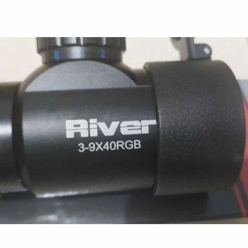 Teleskop RIVER 3-9x40 RGB HK Tutup Flip