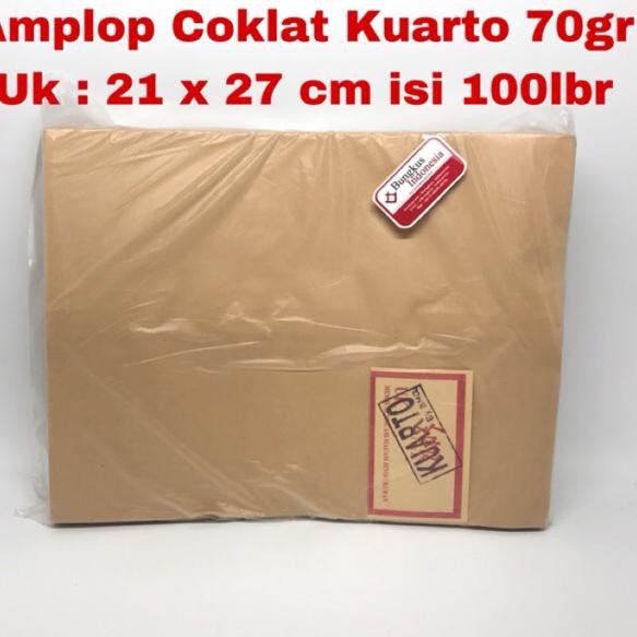 

Banyak Dipakai.. Amplop Coklat Kuarto (21x27cm)