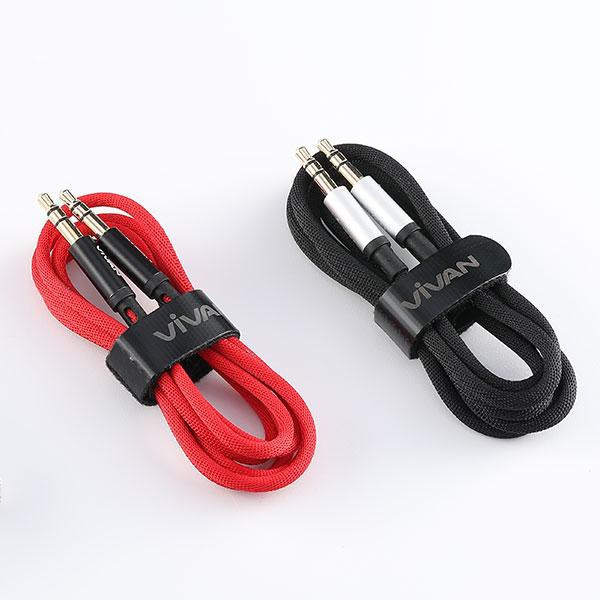 VIVAN Kabel Audio AUX 3.5mm 100cm AUX01 - Garansi Resmi 1 Tahun