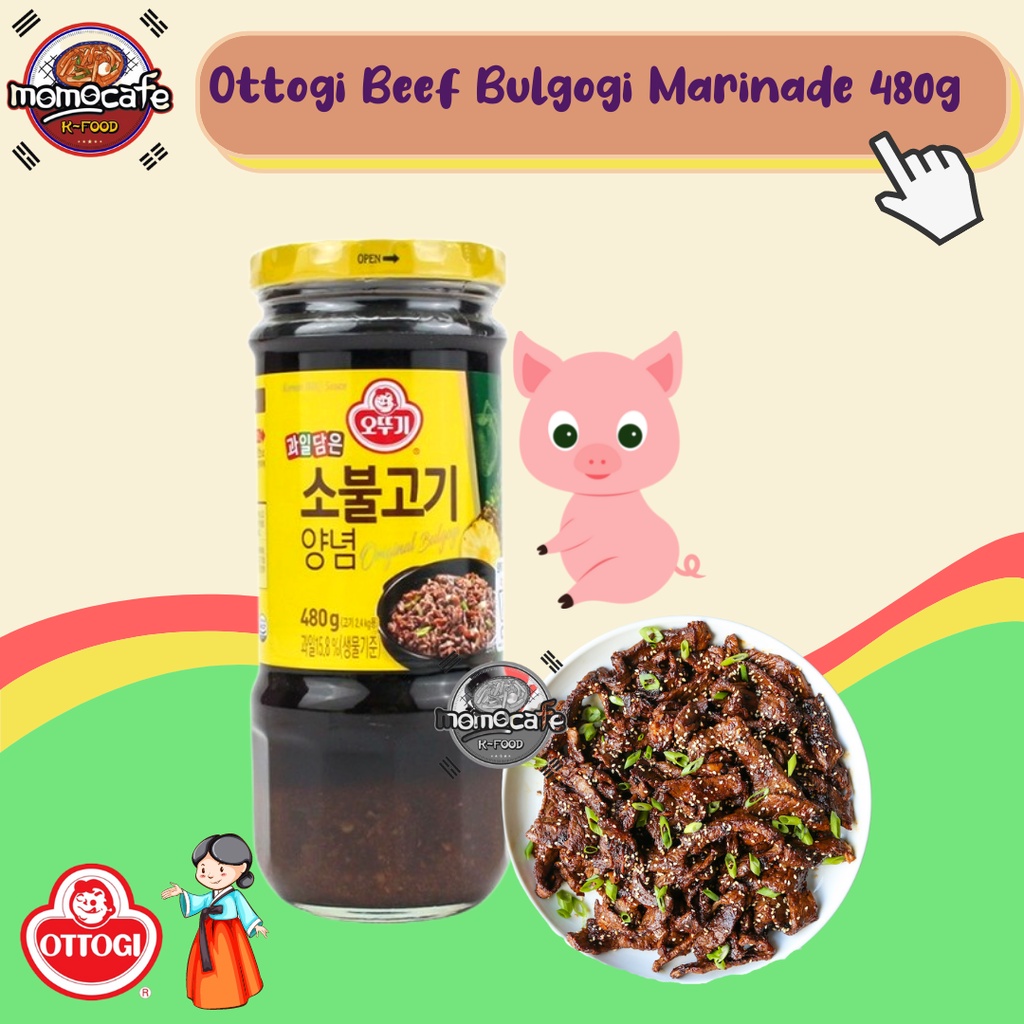 

Ottogi Bulgogi Sauce & Kalbi BBQ Sauce 480gr - Bumbu Bulgogi Saus & Kalbi Made In Korea