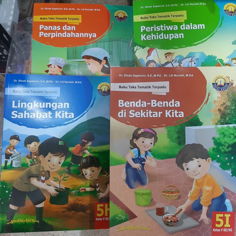 Tematik Terpadu SD/MI Kelas 5 F,G,H,I Yudhistira