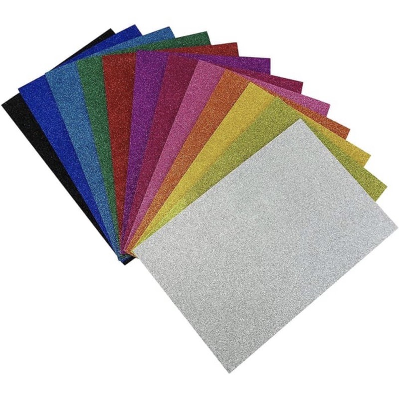Eva Foam Glitter 40x60 cm