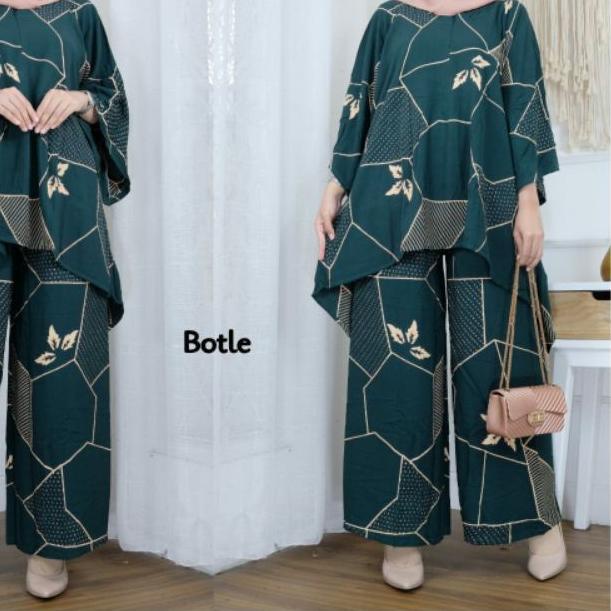 BEECOUTURE SETELAN WAKA WAKA ELIFT JUMBO ONE SET TIE DYE BIG SIZE LD 130 VIRRAL