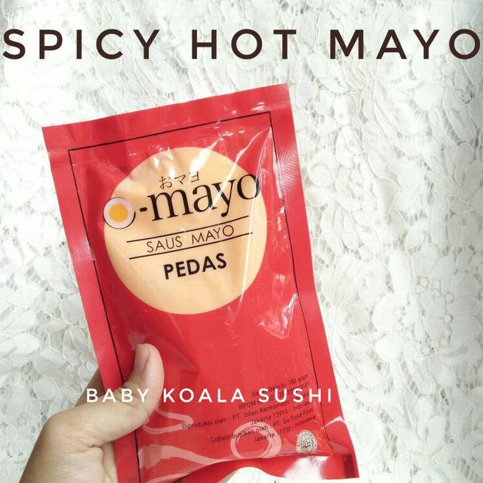 

MAYO PEDAS | Omayo Spicy Mayonnaise Chilli Hot Mayonaise Murah Enak - Repack 200 g