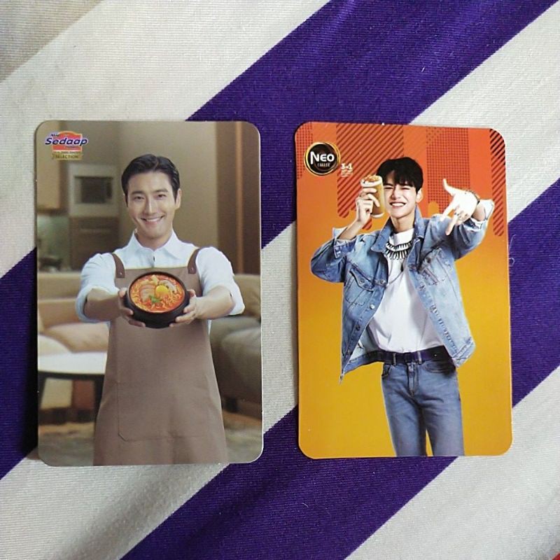 Photocard Lucas Neo Coffee , Siwon Mie Sedaap