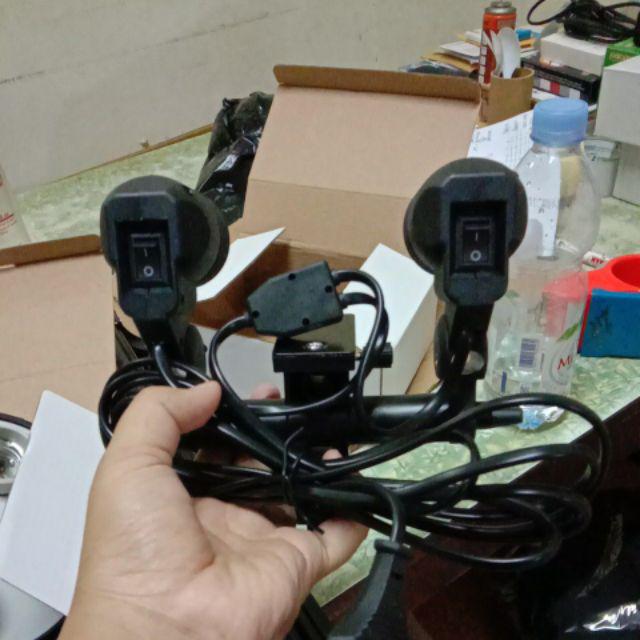 Lamp Holder E 27 Single - Double - 4 Lamp Dengan Dudukan Payung Light Stand Termurah