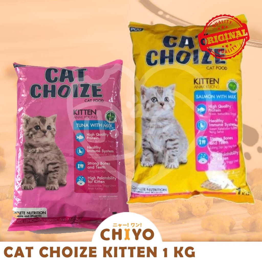 CAT CHOIZE KITTEN 1 KG [ MAKANAN KUCING ] CAT FOOD