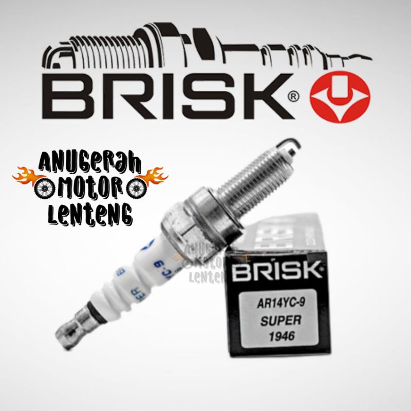 Busi Motor Brisk Copper AR14YC-9C