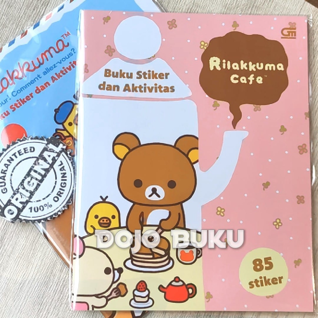 Buku Seri Rilakkuma Buku Stiker dan Aktivitas