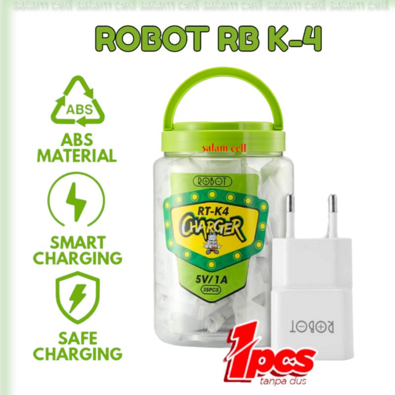 Charger HP ROBOT RT K4 Original Garansi Resmi