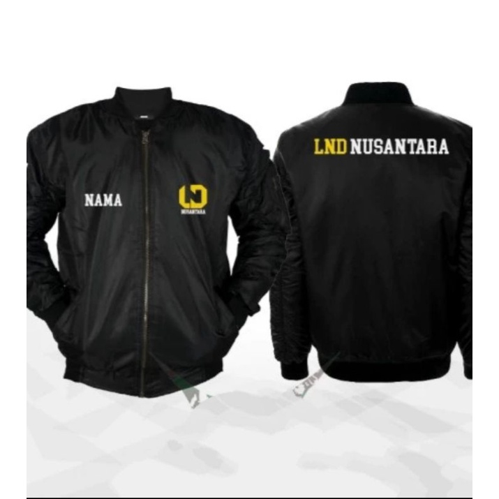 jaket bomber lnd Nusantara full bordir jaket bomber Nusantara