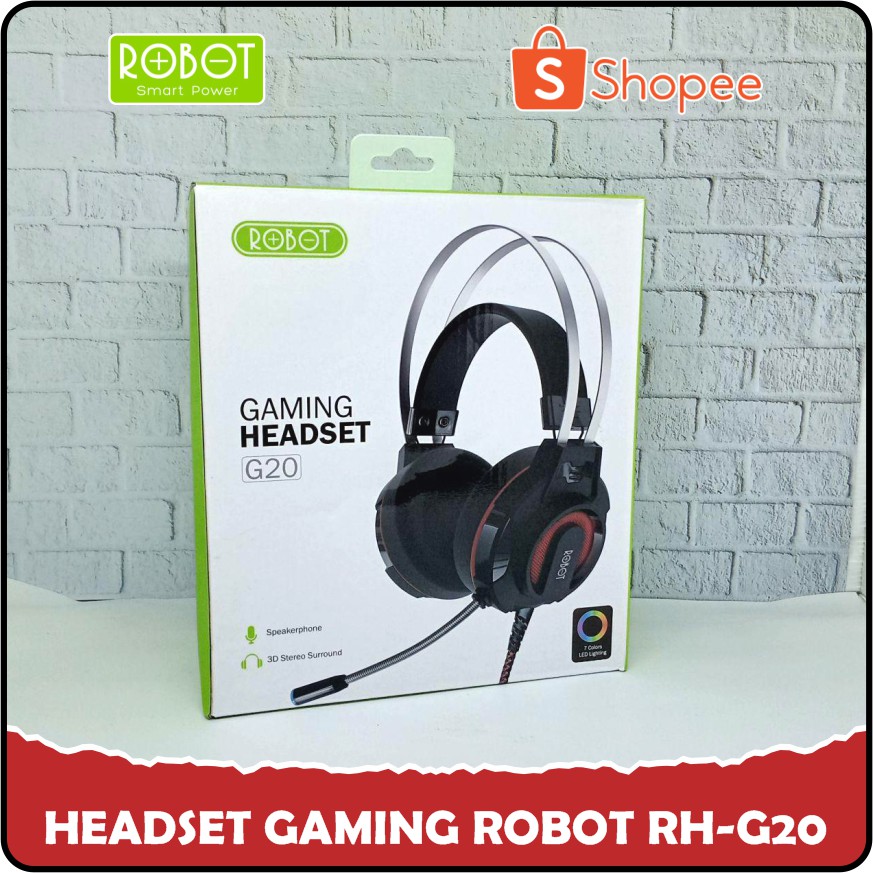 41150 | HF-Robot G20 | Headset Gaming Robot G20 LED Lighting