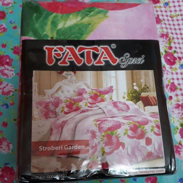 Bed Cover Flat Fata Signature Minimalis Edition / Bedcover Set / Bedcover Fata / Uk. 180x200