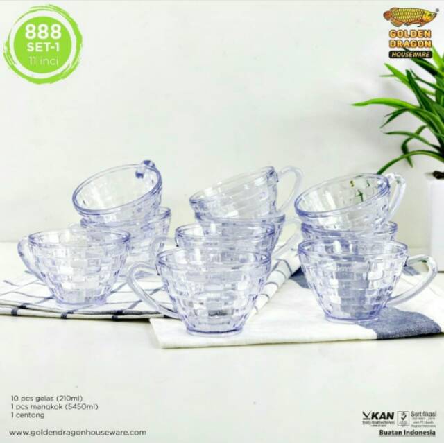 Mangkok Cocktail Set 11 inci