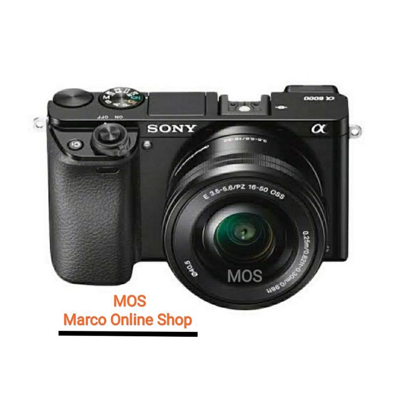 Camera Sony @6000 Kit E 16-50mm f3.5-5.6 OSS / Sony Mirrorless Alpha 6000 kit 16-50mm / Sony a6000 K