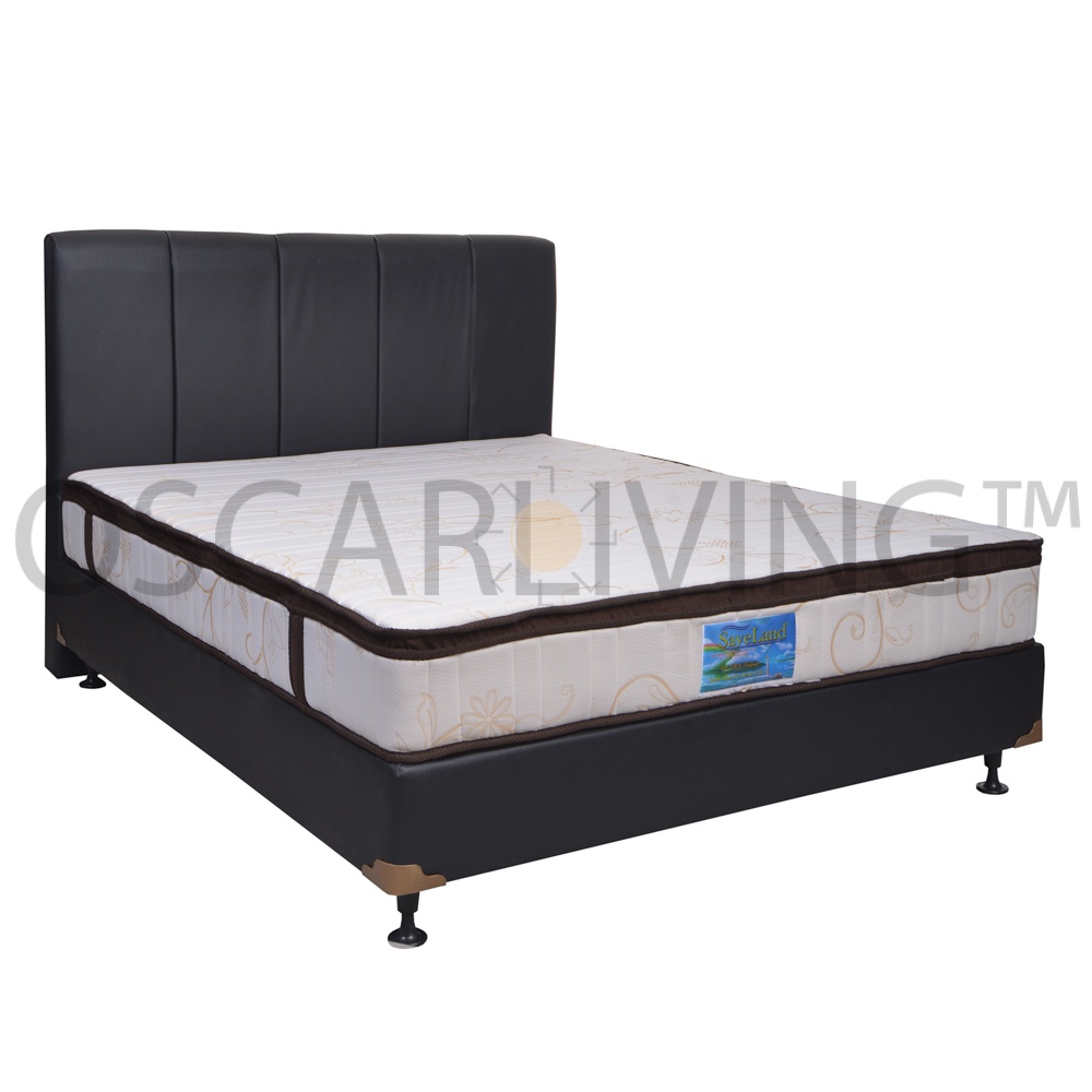 Saveland Ultra Super Rebounded Pillowtop Kasur Busa Tebal 25 Cm Set Oreo HB Vadia [Kasur Busa Fullse