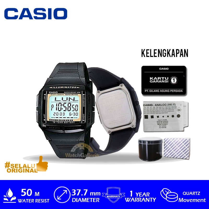 Casio GENERAL DB-36-9AVDF with BOX Kaleng Bergaransi Resmi