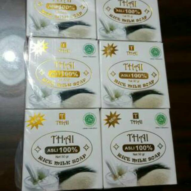 Sabun beras thailand asli 100%.sabun beras THAI