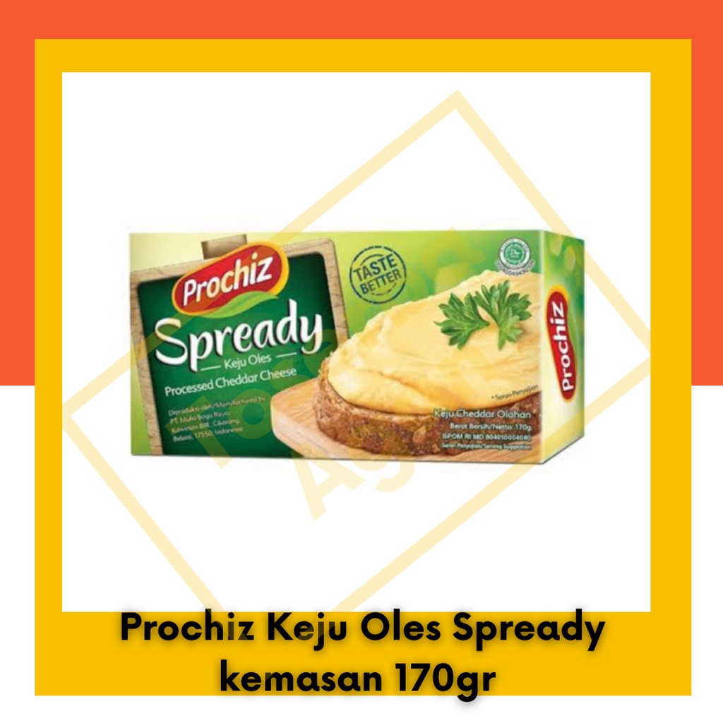 Prochiz Spready Keju Oles Murah 160 gram kotak