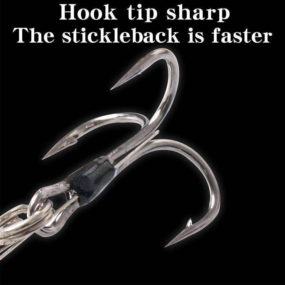 Top 3pcs Balon Umpan Ikan Dengan Kait Hot 60mm 8.8g Renang Cacing Berduri Kait