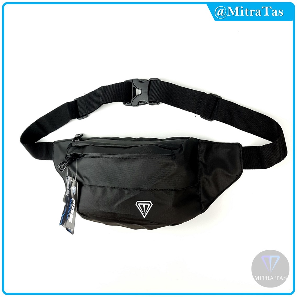 Waist Bag MitraX Jesko V2 Bahan Kulit Sitetis Bimo dengan KUALITAS TERBAIK! Tas Pinggang l WaistBag Simple dan Keren Cocok untuk Pria maupun Wanita